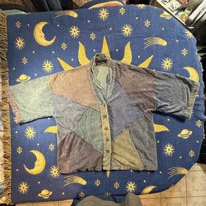Sacred Threads Gray Corduroy Jacket